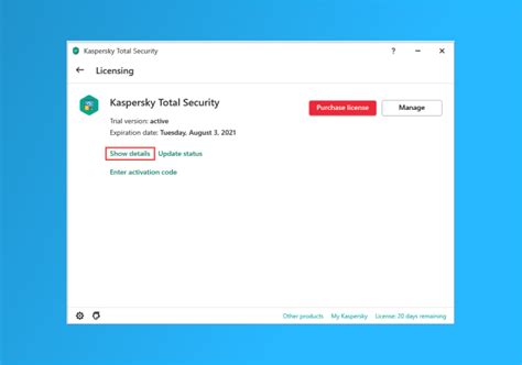 kaspersky total security trial reset|How to renew the license for Kaspersky solutions for .